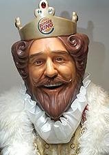 Create meme: king , Burger king king, king 