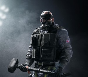 Создать мем: rainbow six siege sledge, tom clancy's rainbow six: siege, веселый следж r6