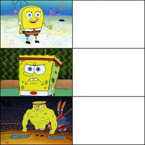 Создать мем: мемы с роблоксом, spongebob math meme, спанч боб комикс мем