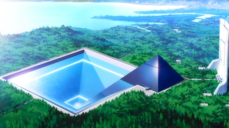 Create meme: Geofront Evangelion, Ramiel evangelion, tokyo 3 evangelion