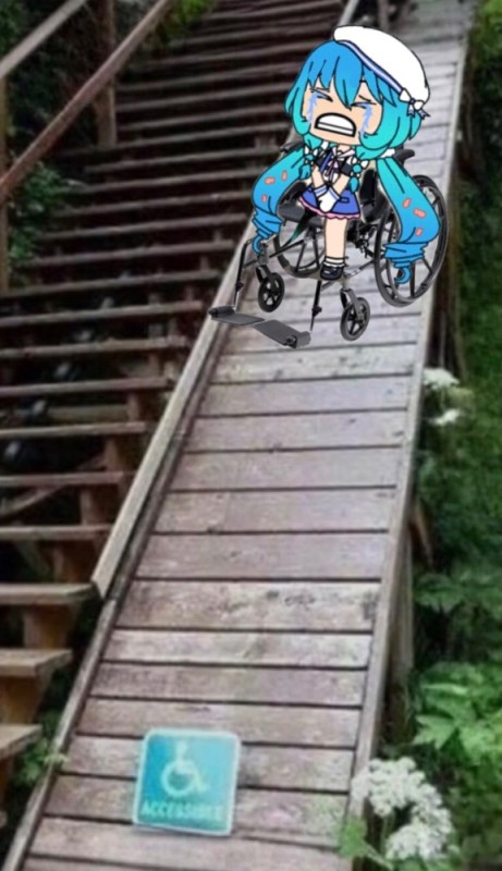 Create meme: shoes , an example of accessibility in real life, a ramp on a steep staircase