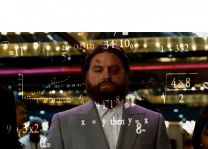 Create meme: the hangover Alan in the casino, Zach Galifianakis mathematics, Zach Galifianakis the hangover casino