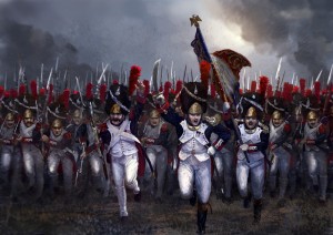 Create meme: Napoleon Bonaparte, guard of Napoleon
