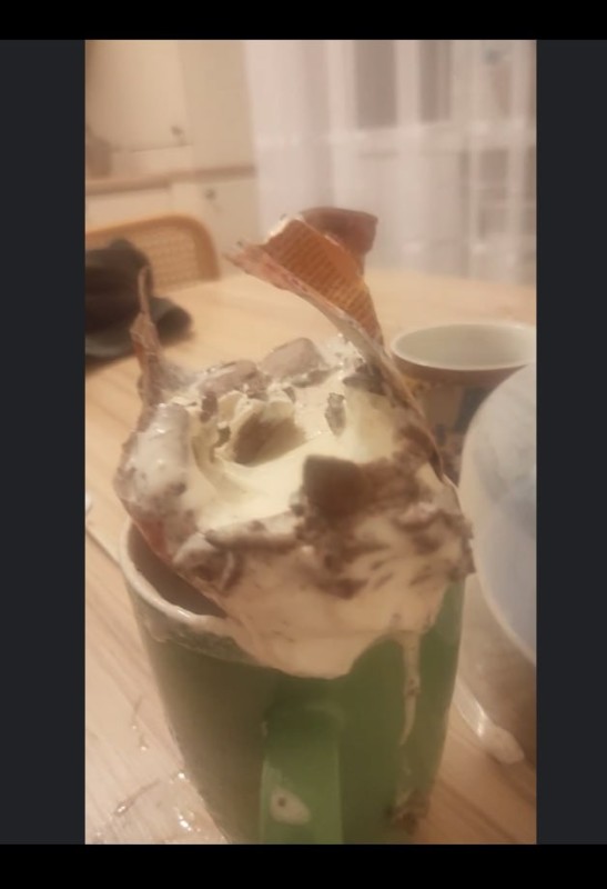 Create meme: coffee shop with parfait coffee shop parfait, cafe , matcha cafe