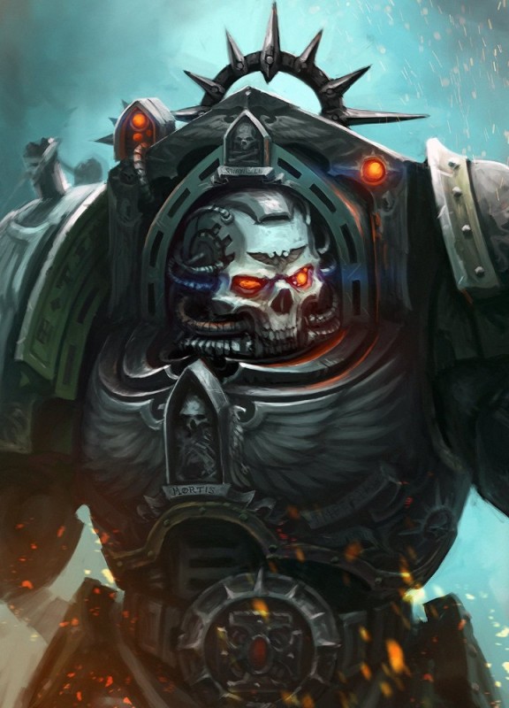 Create meme: Chaplain warhammer 40,000, The cursed legion of warhammer, warhammer 40000 Legion of the damned