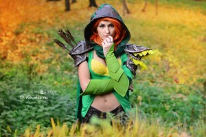 Create meme: cosplay, windranger, windrunner