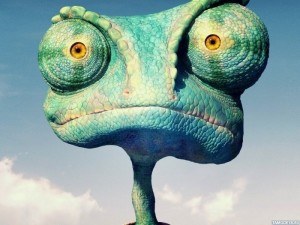 Create meme: 3D pictures for your eyes, Rango crocodile, Rango frog