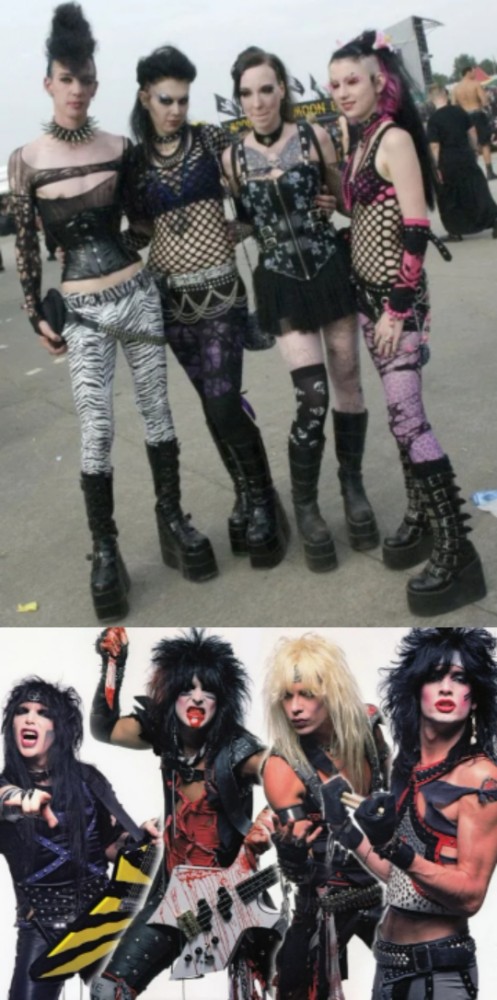 Create meme: glam metal, Motley Crew in his youth, Motley Crew 1982