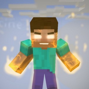 Create meme: herobrine, minecraft herobrine, minecraft herobrine