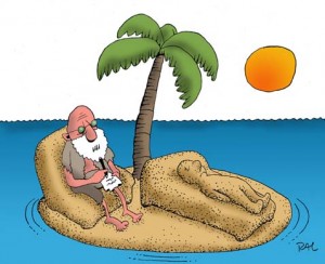 Создать мем: desert island, одинокий остров, cartoon