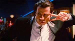 Create meme: vincent vega, John Travolta pulp fiction, Travolta pulp fiction