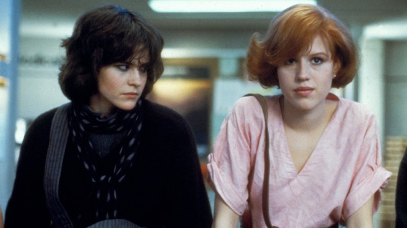 Create meme: molly ringwald 1985, memories of teenager movie, breakfast club