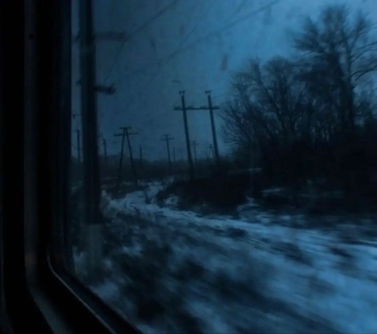 Create meme: view from the train, from the train window, view from the train window at night