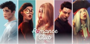 Create meme: club romance, game club romance