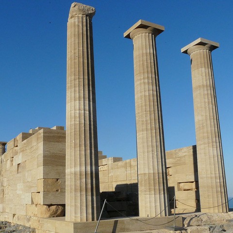 Create meme: Rhodes Greece Acropolis, Lindos rhodes Acropolis, The Lindos Acropolis