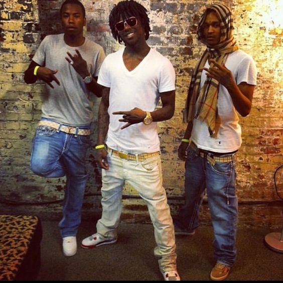 Create meme: Chief keef with a gang, capo chief keef, chief keef