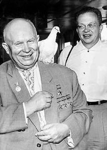 Create meme: Khrushchev in embroidery