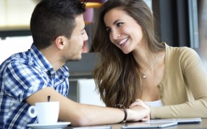 Create meme: relationship, flirting, talk with girl
