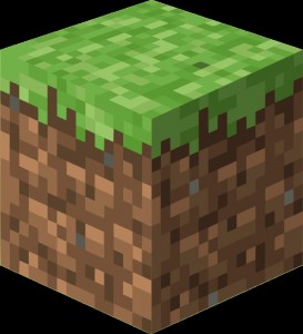 Create meme: Minecraft, block earth minecraft, block of land