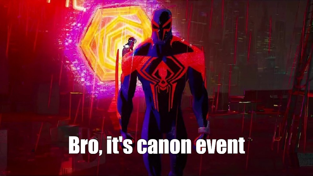  Bro It s Canon Event Meme arsenal