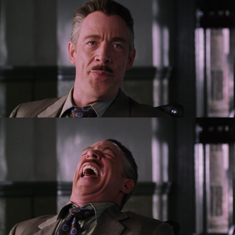 Create meme: Jonah Jameson spider-man, J. Jonah jameson meme, John jameson