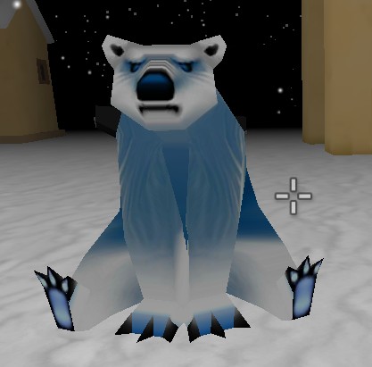 Create meme: polar bear simulator, polar bear , the polar bears game