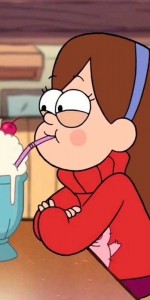 Create meme: Mabel pains, Mabel drinks, Wallpaper Mabel drinking a cocktail