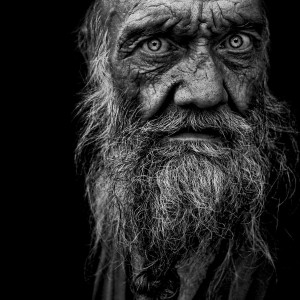 Create meme: portraits lee jeffries, portrait of an old man, the old man's face