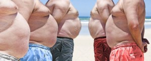 Создать мем: мужское ожирение, ожирение, толстые люди на пляже
