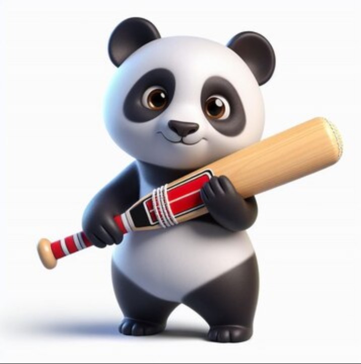 Create meme: Panda cartoon, panda cartoon, panda cute