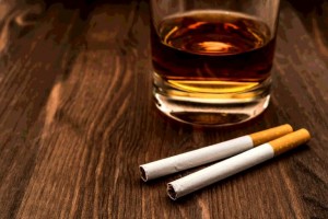 Create meme: whiskey, a glass of whiskey, alcohol and tobacco