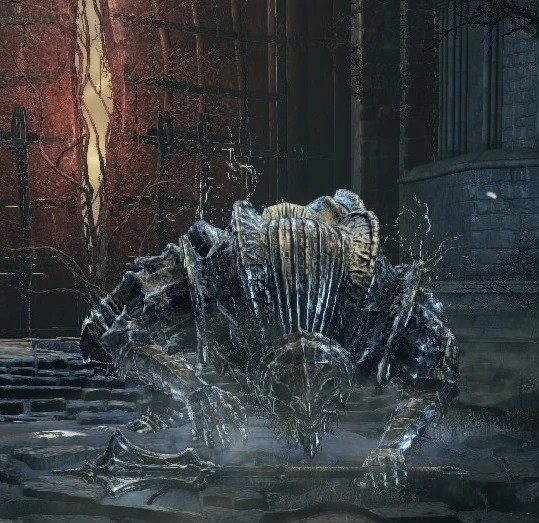 Create meme: Dark Souls 3 boss Wordt, vordt from the cold valley, Vordt from Dark Souls 3