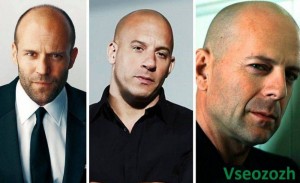 Create meme: bald man, VIN diesel, Bruce Willis