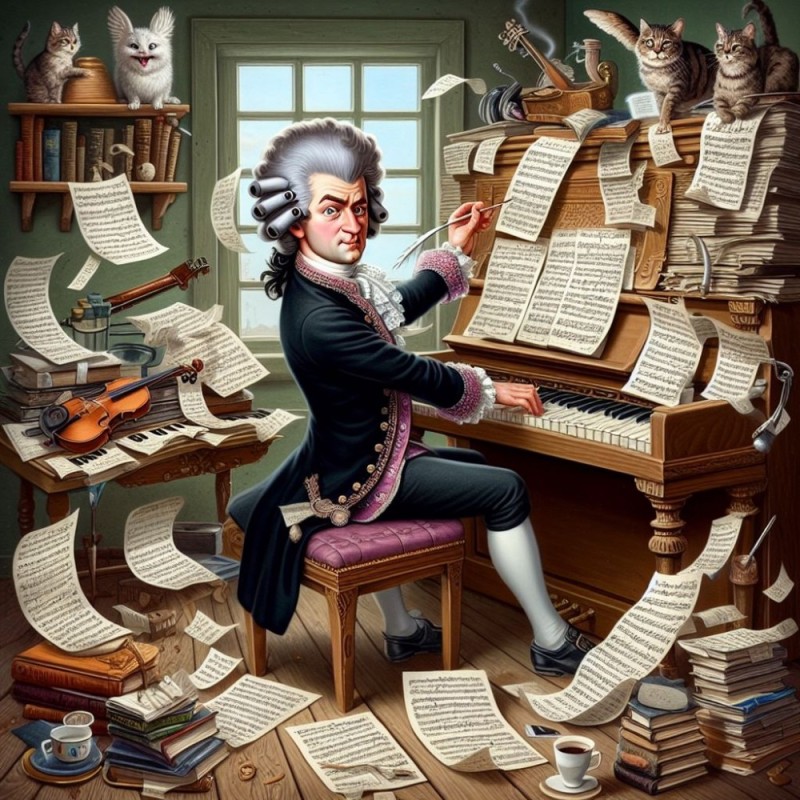 Создать мем: великий композитор вольфганг амадей моцарт, портрет моцарта композитора, вольфганг амадей моцарт