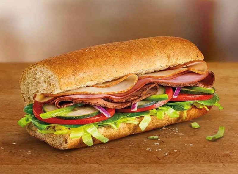 Create meme: subway , subway sandwich