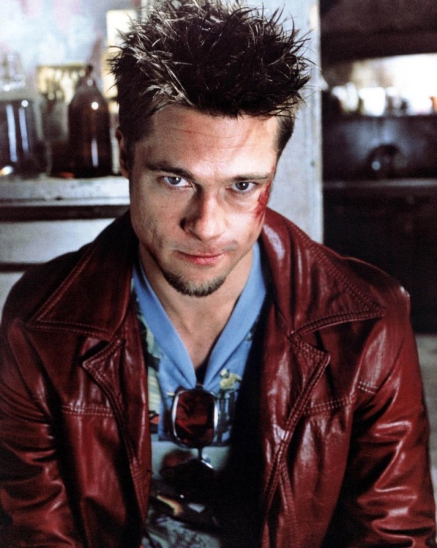 Create meme: brad pitt fight club, brad pitt Tyler Durden, Tyler Durden 