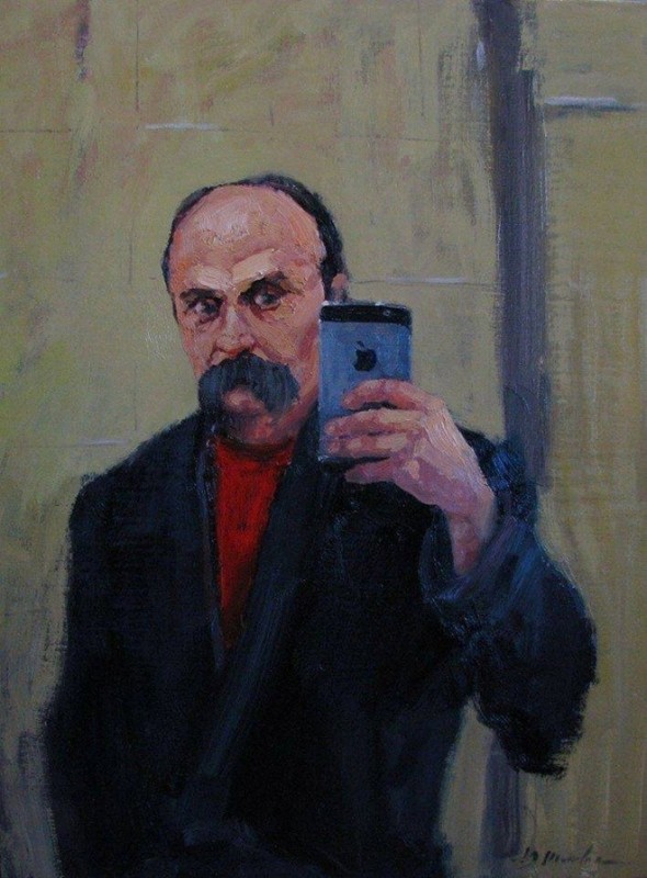 Create meme: painting portrait, portrait , taras grigorovich shevchenko