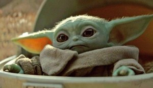 Create meme: yoda, baby yoda, iodine