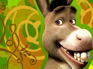 Create meme: donkey from Shrek, donkey Shrek