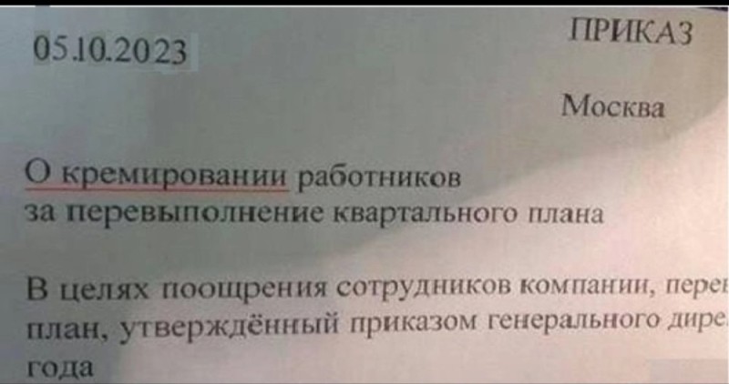 Создать мем: приказ, приказ на премию, страница с текстом