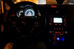 Create meme: kia ceed sw paddle shifters, Relight salon accent, inside the car