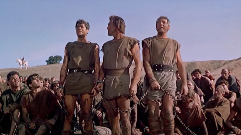 Создать мем: i am spartacus, спартак фильм 1977, spartacus moment