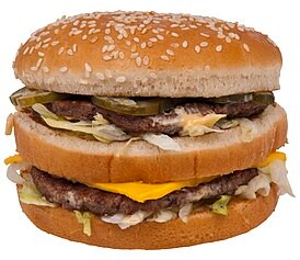 Create meme: big mac, cheeseburgers, Burger 