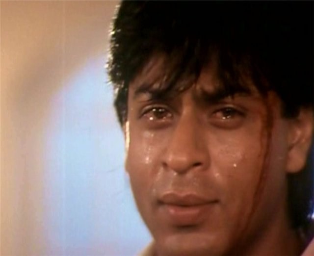 Create meme: Shah Rukh Khan is crying, jr shahrukh khan, The sad Hindu