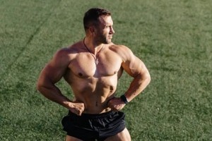 Create meme: bodybuilder, men, male Jock