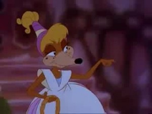 Create meme: Thumbelina 1993, thumbelina mole, Thumbelina disney toad