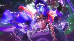 Создать мем: stardust crusaders, jjba, star platinum