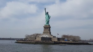 Create meme: the city of new York, new york city, the statue of liberty and Kremlin