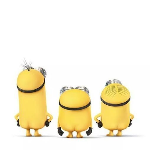 Create meme: funny minion, minions banana, minion's ass