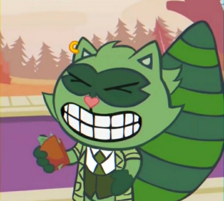 Create meme: happy tree friends , tree friends, anime